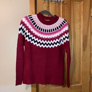 Brand new fair isle sweater